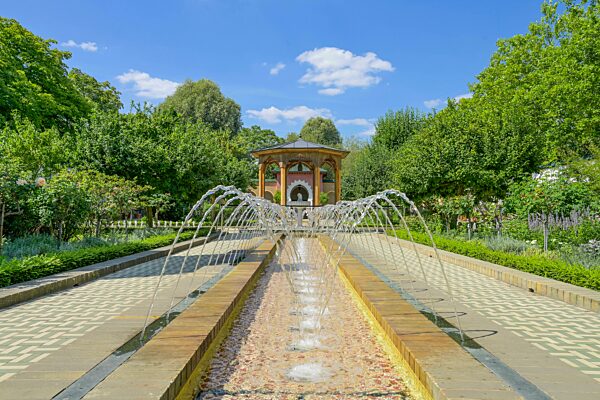 Orientalischer Garten, Gärten der Welt, Marzahn, Berlin, Deutschland, Europa