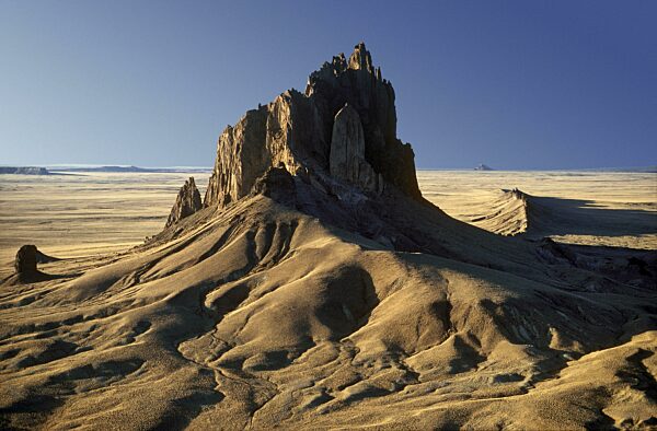 Vulkanischer Pfropfen, Shiprock, New Mexico