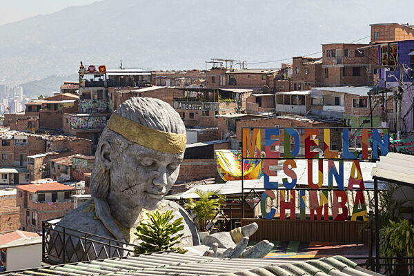 Comuna 13, Medellin, Kolumbien, Südamerika