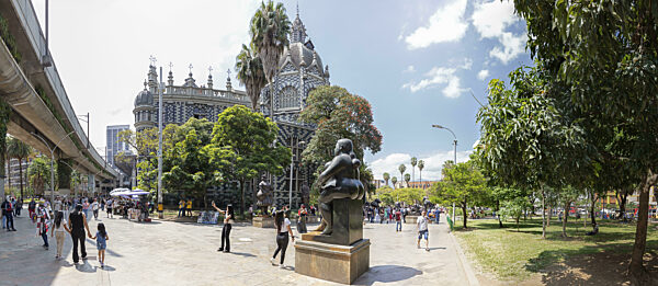 Plaza Botero, Medellin, Kolumbien, Südamerika