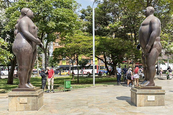 Plaza Botero, Medellin, Kolumbien, Südamerika