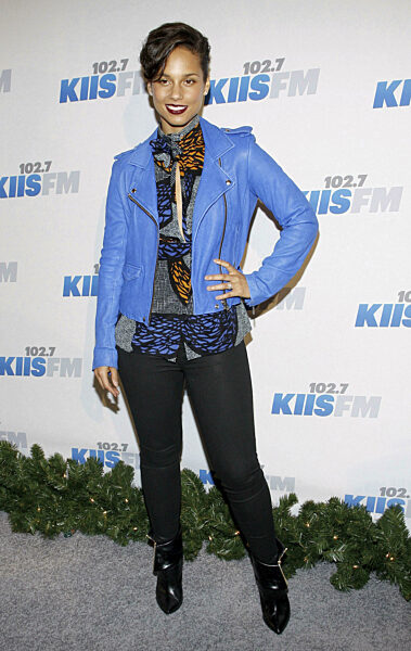Alicia Keys beim KIIS FM's Jingle Ball 2012 im Nokia Theatre LA Live in Los...