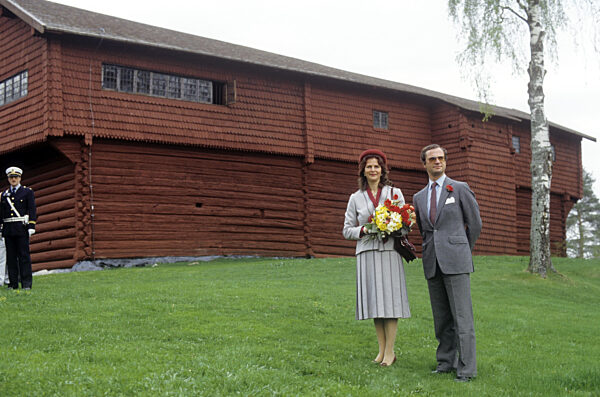 Kungaparet Eriksgatan i Dalarna 1983 16 19 Maj Här fotograferade vid...