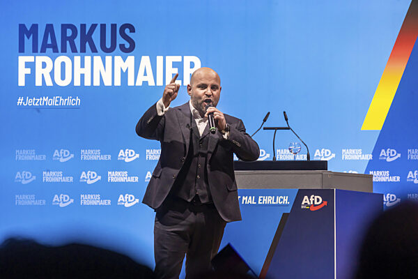 Markus Frohnmaier, MdB. Spitzenkandidat für das Amt des Ministerpräsidenten...