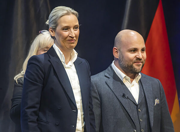 Wahlkampfveranstaltung zur Landtagswahl der Partei AfD im Congress Centrum...