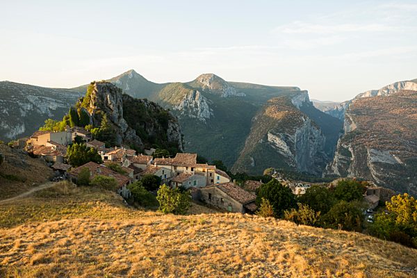Rougon, Verdonschlucht, Gorges du Verdon, Departement Alpes-de-Haute-Provence, Region Provence-Alpes-Côte d?Azur, Frankreich, Europa