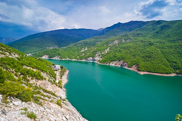 Mavrovosee, Mavrovo-Nationalpark, Mazedonien, Europa