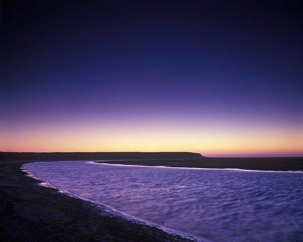 Nordseeküste nach Sonnenuntergang, Texel, Westfriesische Inseln, Nordsee, Holland, Niederlande, Europa