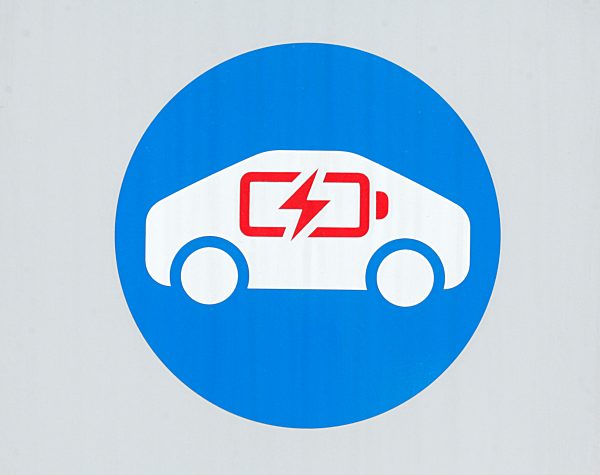 Piktogramm Ladestation für Elektroautos, Deutschland, Europa