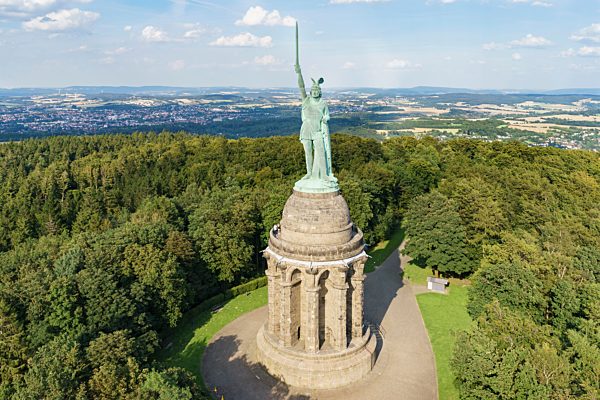 Hermannsdenkmal, Detmold, Teutoburger Wald, Nordrhein-Westfalen, Deutschland, Europa
