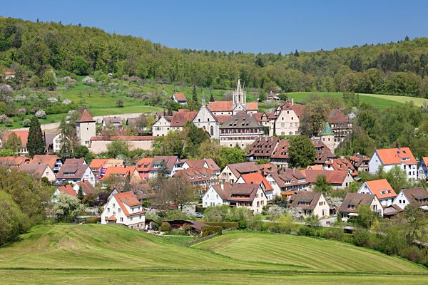 Kloster Bebenhausen, Bebenhausen bei Tübingen, Naturpark Schönbuch, Baden-Württemberg, Deutschland, Europa