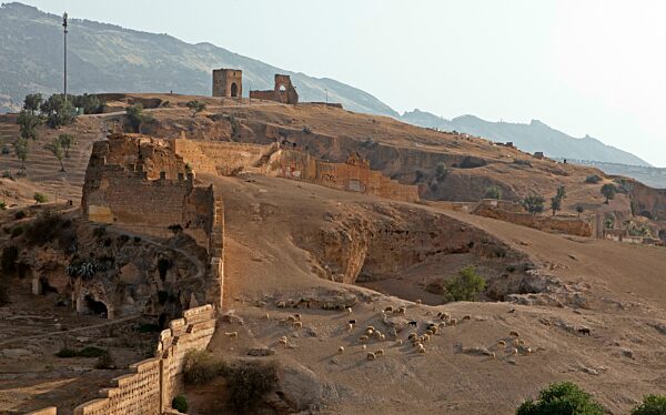 Merenidengräber, Fes, Marokko, Afrika