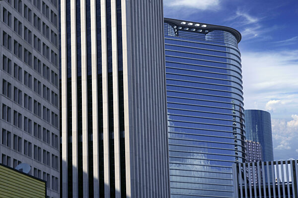 Downtown Houston Texas Gebäude städtische Stadt Wolkenkratzer