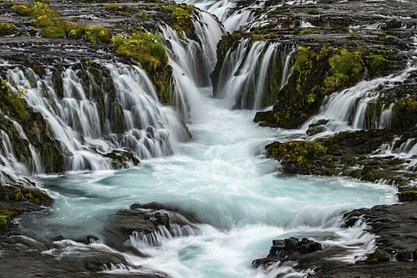 Wasserfall Bruarfoss, Südisland, Island