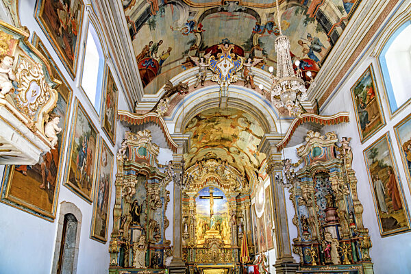 Eine vollständig erhaltene Barockkirche von Bom Jesus de Matosinhos in der...