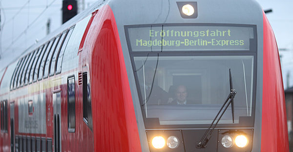 Neuer Direktzug: "Magdeburg-Berlin-Express"