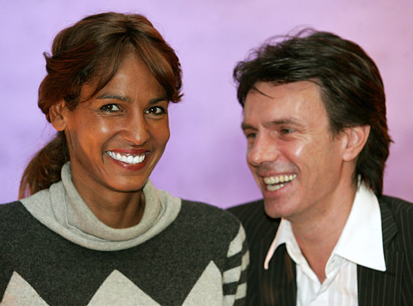 Das Gesangsduo Nadja Abd el Farrag (l) und Kurt Elsasser...