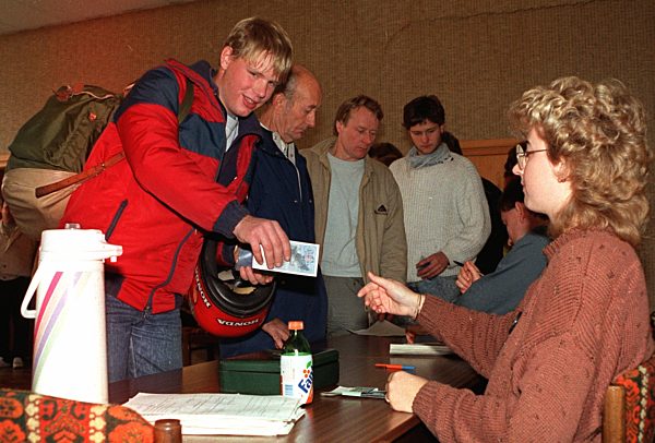 Deutsch-deutsche Grenzöffnung - Begrüßungsgeld