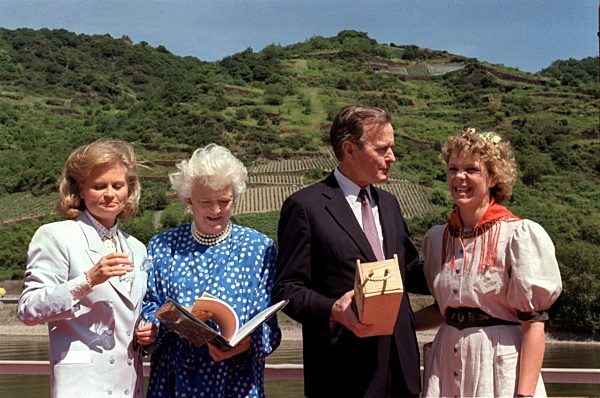 US-Präsident Bush in Deutschland - Rheintour