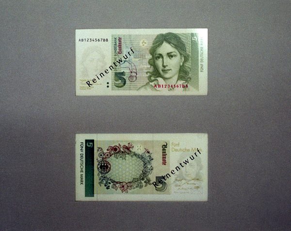 Deutsche Mark: Neue Geldscheine - 1989