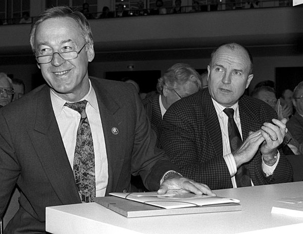 Franz Steinkühler und Klaus Zwickel