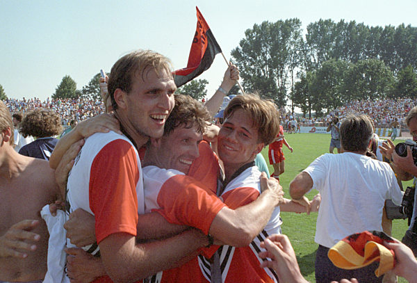 German Soccer Cup 1990-1991 - FV 09 Weinheim - FC Bayern Munich 1-0