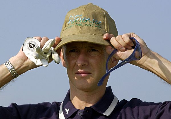 Golf: Jens Weißflog beim Golf-Training