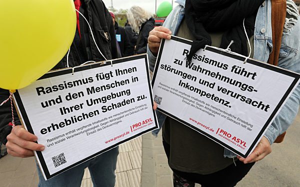 1. Mai - Proteste gegen NPD-Aufmarsch