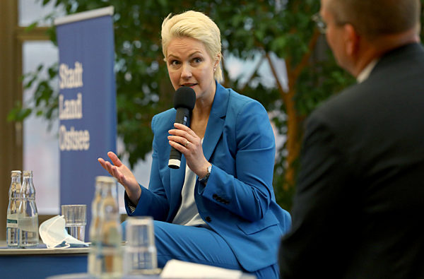 Manuela Schwesig im Leser-Talk der Ostsee-Zeitung