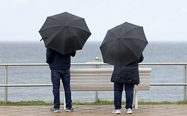 Graues Wetter an der Ostsee