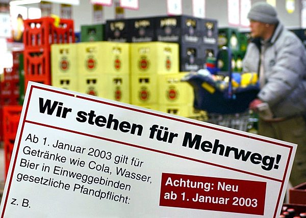 Erster regulärer Verkaufstag nach dem Start des Dosenpfands