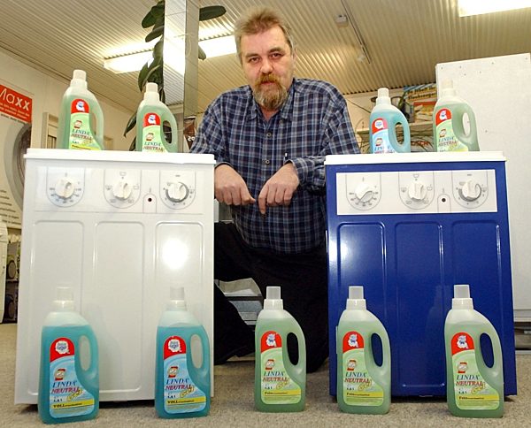 DDR-Waschmaschine im Exklusiv-Vertrieb in Rostock