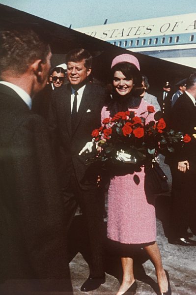 John F. Kennedy und Frau Jacqueline