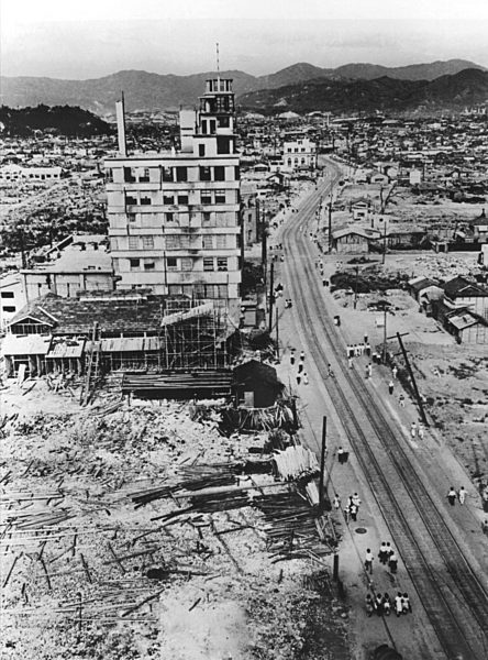 Hiroshima nach dem Atombombenabwurf