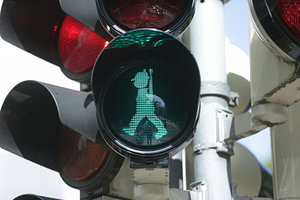 Schützen-Ampelmännchen