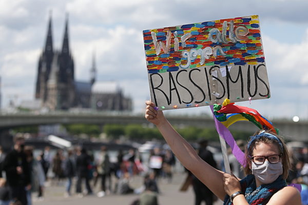 Demonstration gegen Rassismus - Köln