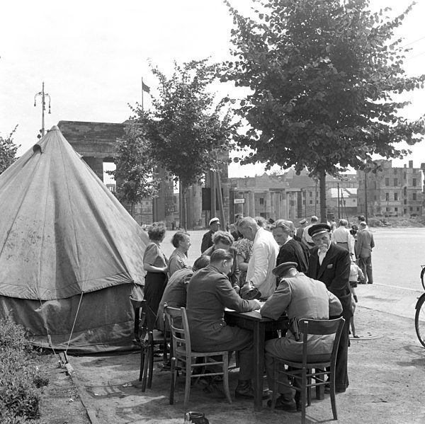 Berlin - Grenzverkehr 1953