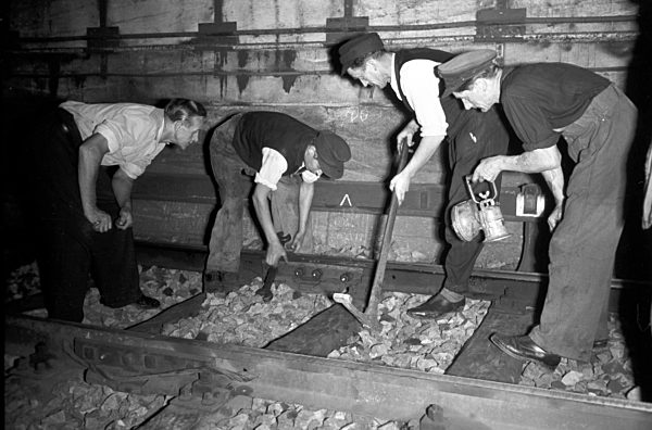 Postwar years - Berlin U-Bahn ca. 1950