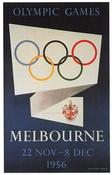 Melbourne 1956: Olympiaplakat