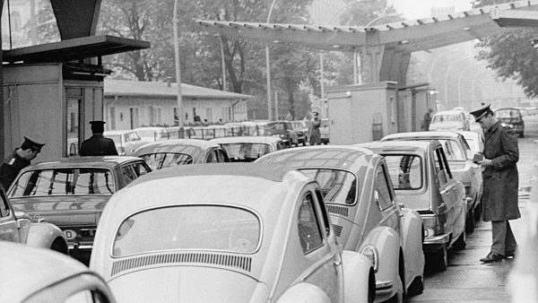 DDR - Grenzübergang Invalidenstraße 1972