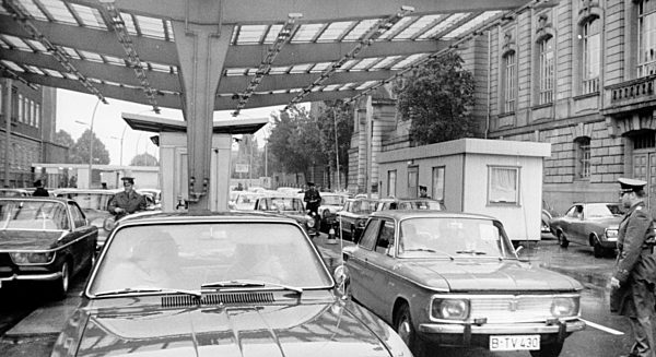 DDR - Grenzübergang Invalidenstraße 1972