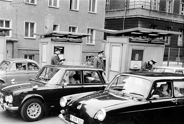 DDR - Grenzübergang Invalidenstraße 1972