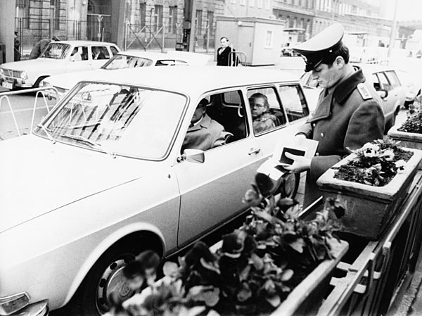 DDR - Grenzübergang Invalidenstraße 1972