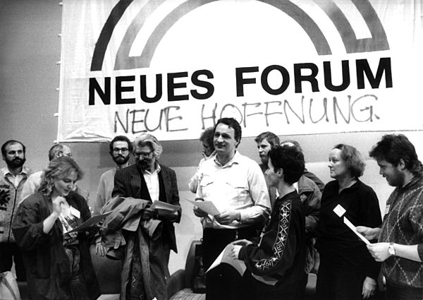 DDR - Oppositionsgruppe "Neues Forum"