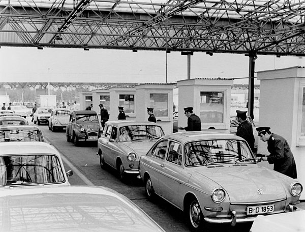 DDR - Grenzübergang Drewitz 1972