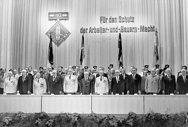 DDR - 40. Jahrestag der Grenztruppen 1986