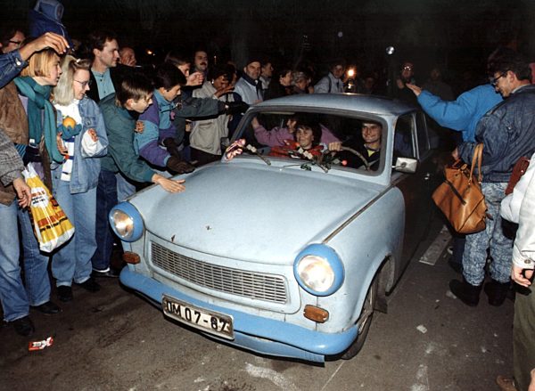 Grenzöffnung  (Archivfoto 1989)