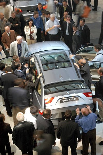 Fachbesucher auf der IAA