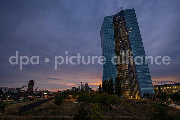 Die Europäische Zentralbank (EZB) in Frankfurt (26.08.2025)