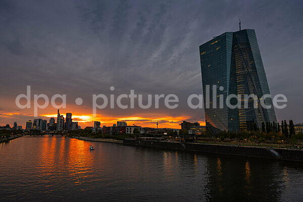Die Europäische Zentralbank (EZB) in Frankfurt (26.08.2025)